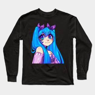 Crystal Miku Long Sleeve T-Shirt